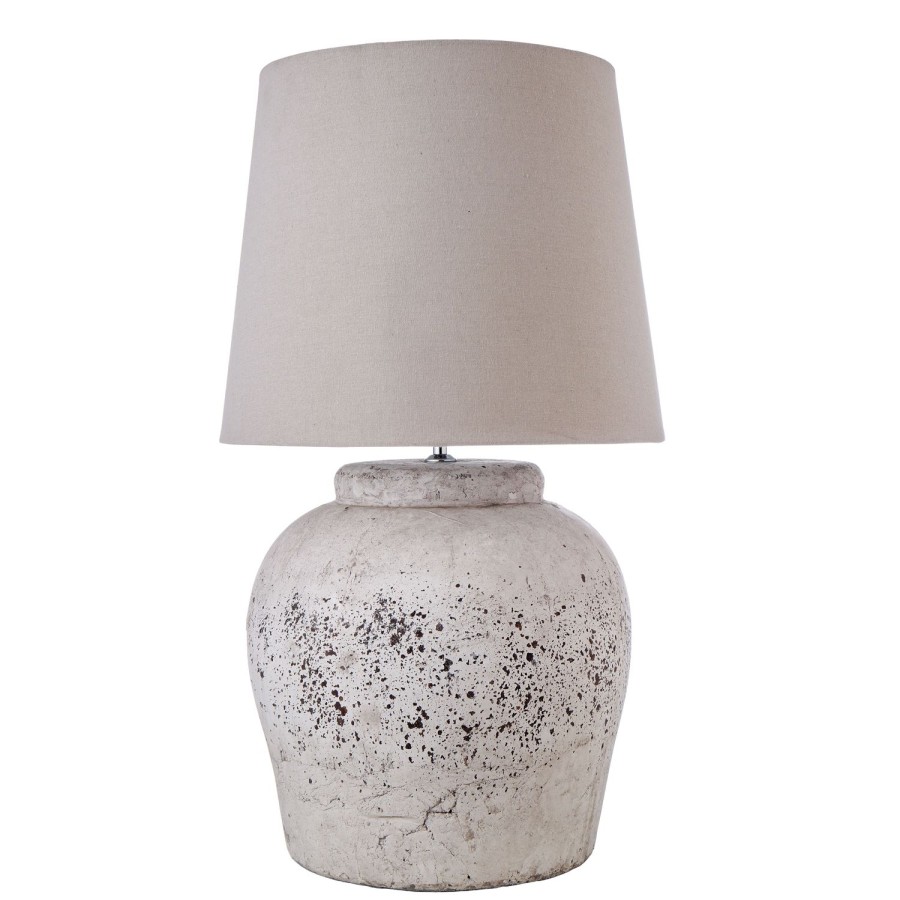 Lighting | Amalfi Rust Ceramic Table Lamp