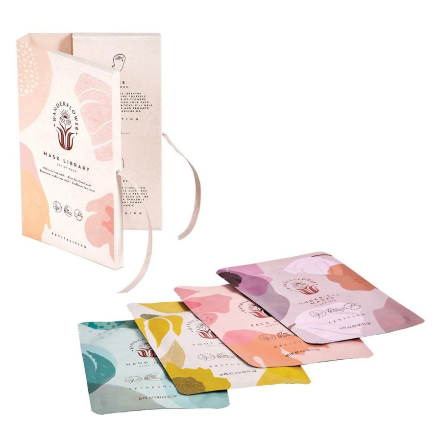 Beauty & Well-Being | Wanderflower Sheet Mask - Set Of 4