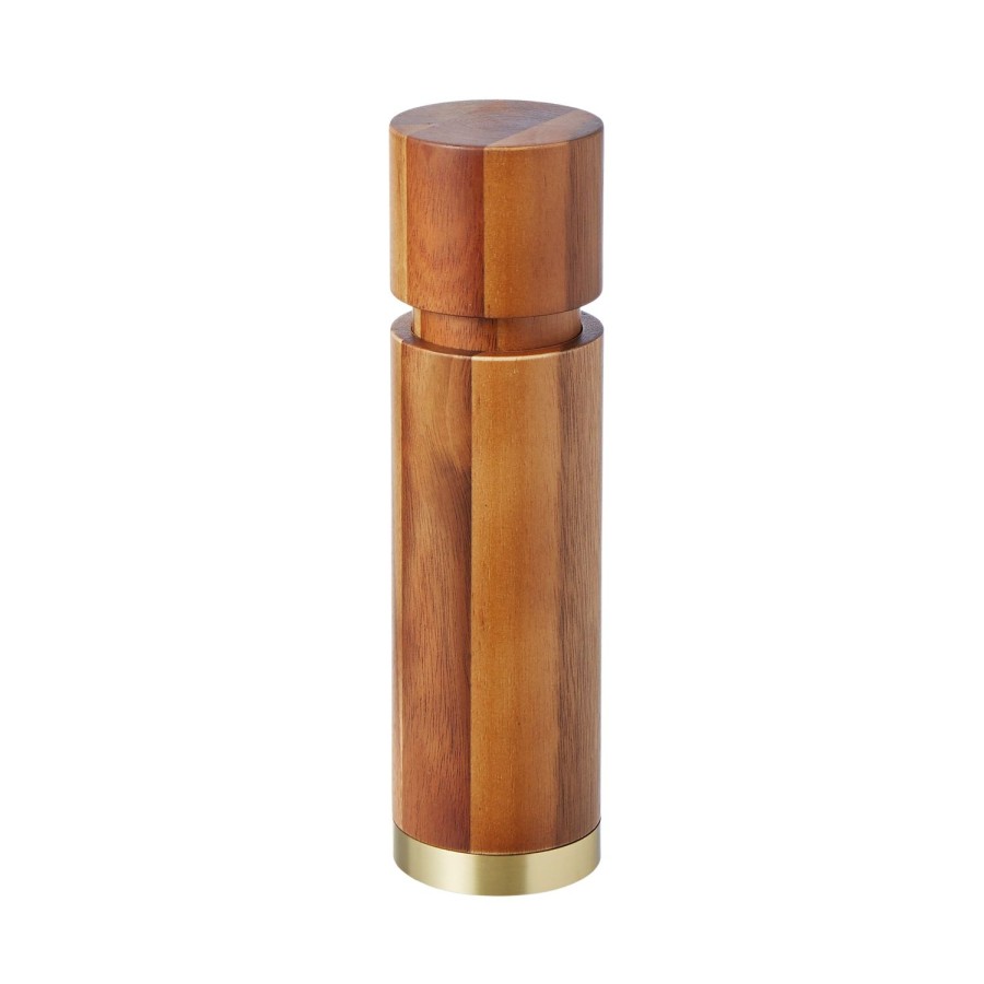 Kitchenware | Davis & Waddell Acacia & Brass Pepper Mill