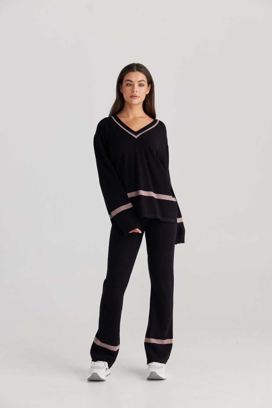 Pants | Daisy Says Annie Knit Pant - Black