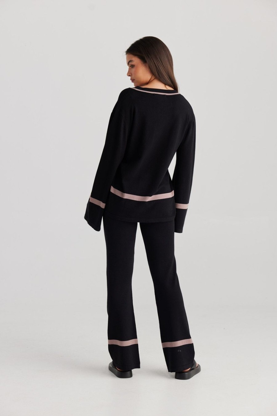 Pants | Daisy Says Annie Knit Pant - Black