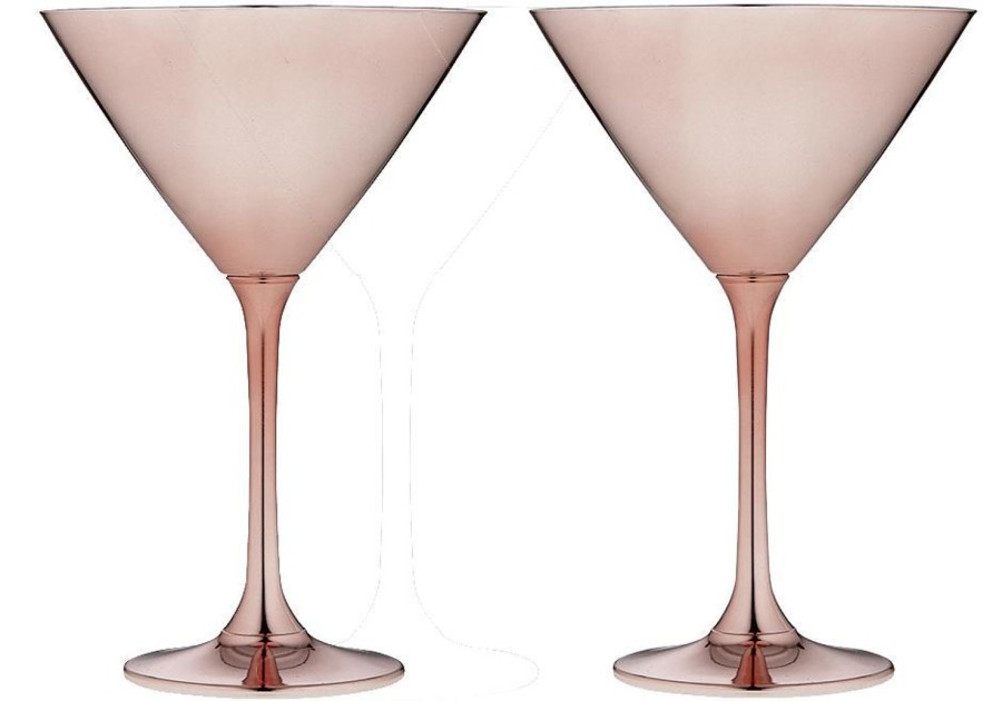 Dining & Entertaining | Tempa Aurora Rose Martini Glass - Pack Of 2