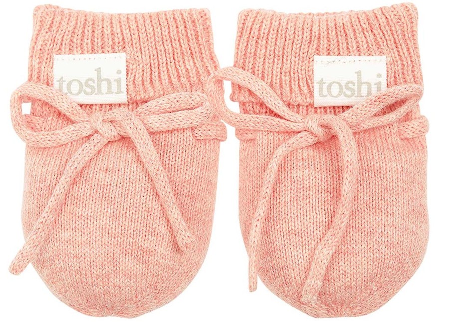 Clothing & Accessories | Toshi Organic Mittens Marley Blossom