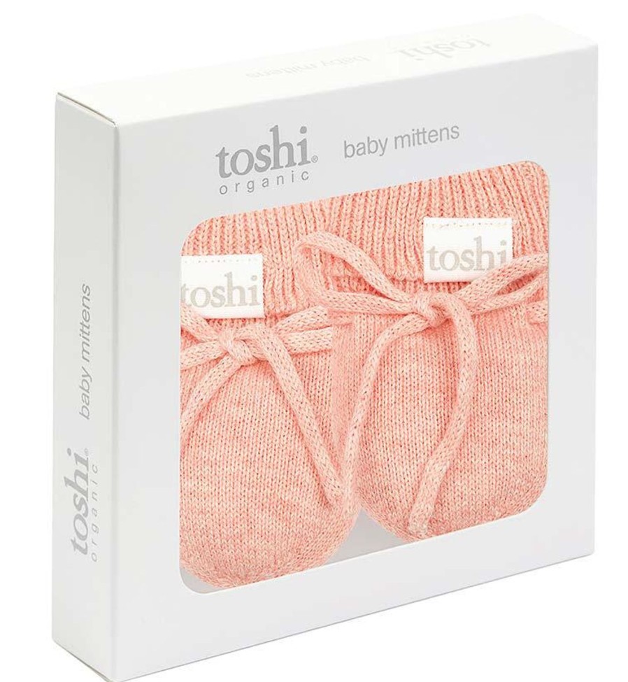 Clothing & Accessories | Toshi Organic Mittens Marley Blossom