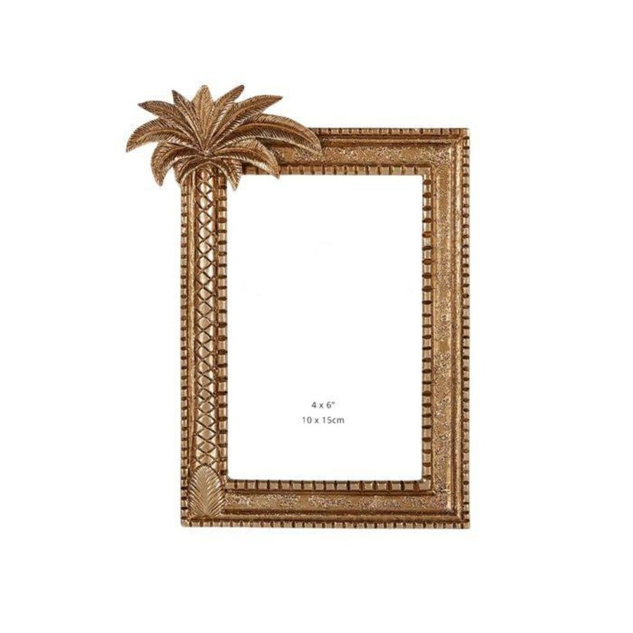 Decor Items | Coast To Coast Home Keilani Resin 4X6" Photo Frame - Gold