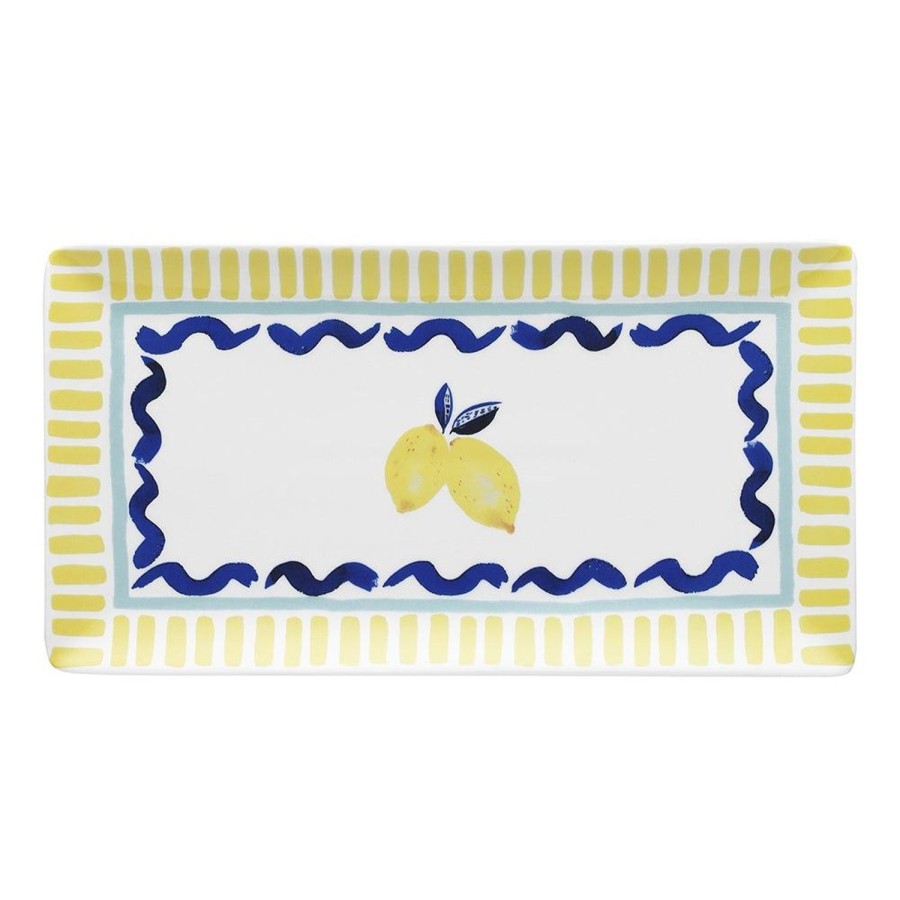 Dining & Entertaining | Ecology Riviera Rectangle Platter Lemon