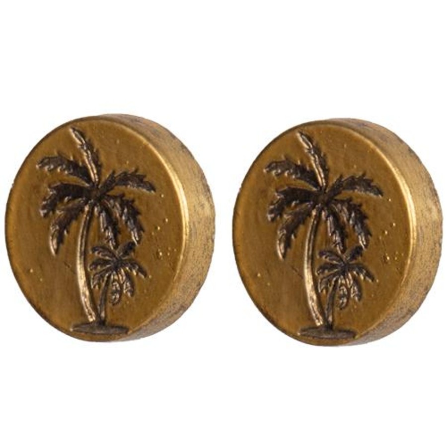 Decor Items | DWBH Petwer Doorknob - Palm