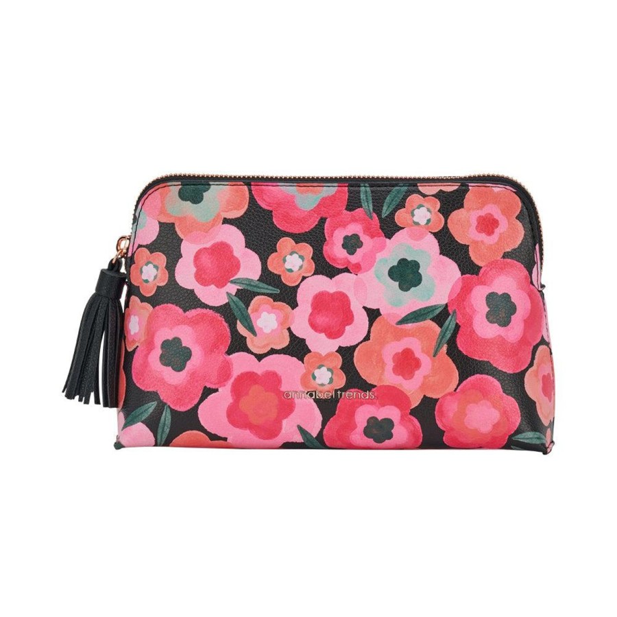 Beauty & Well-Being | Annabel Trends Vanity Bag Medium - Midnight Blooms