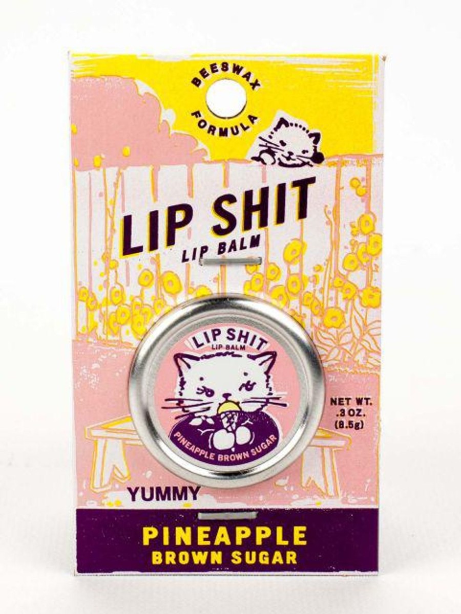 Fun & Games | Blue Q Lip Shit Lip Balm - Pineapple