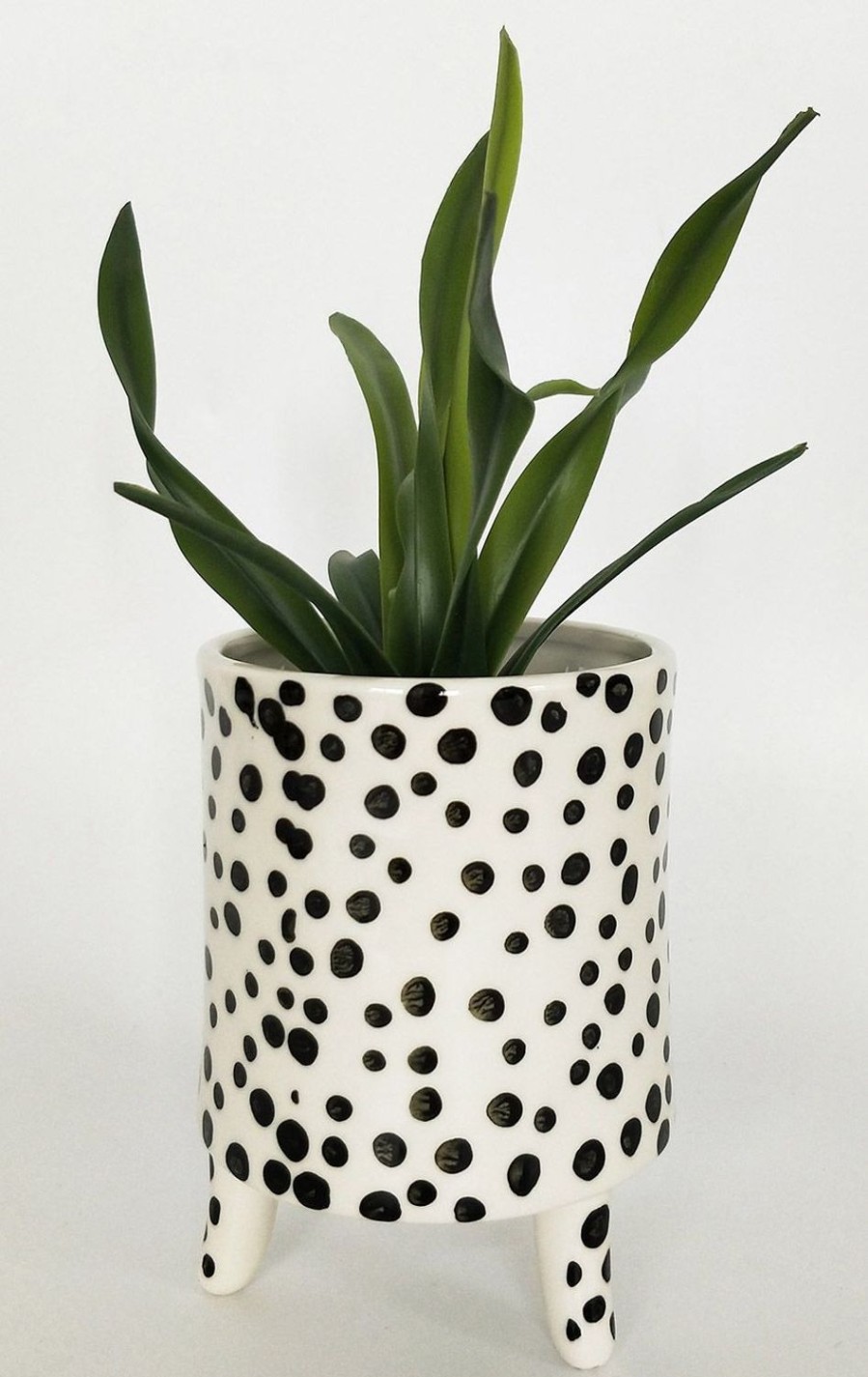 Pots, Planters & Vases | Urban Products Noah Planter With Legs Black & White - Medium