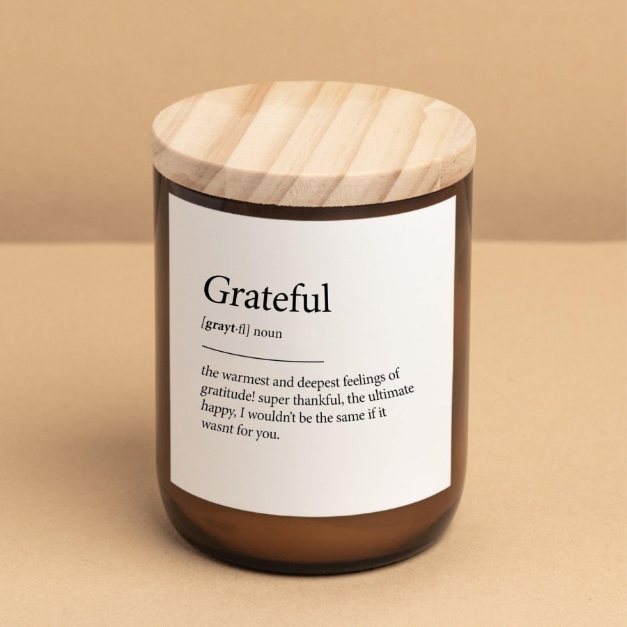 Candles & Fragrance | The Commonfolk Collective Dictionary Meaning Soy Candle - Grateful Byron