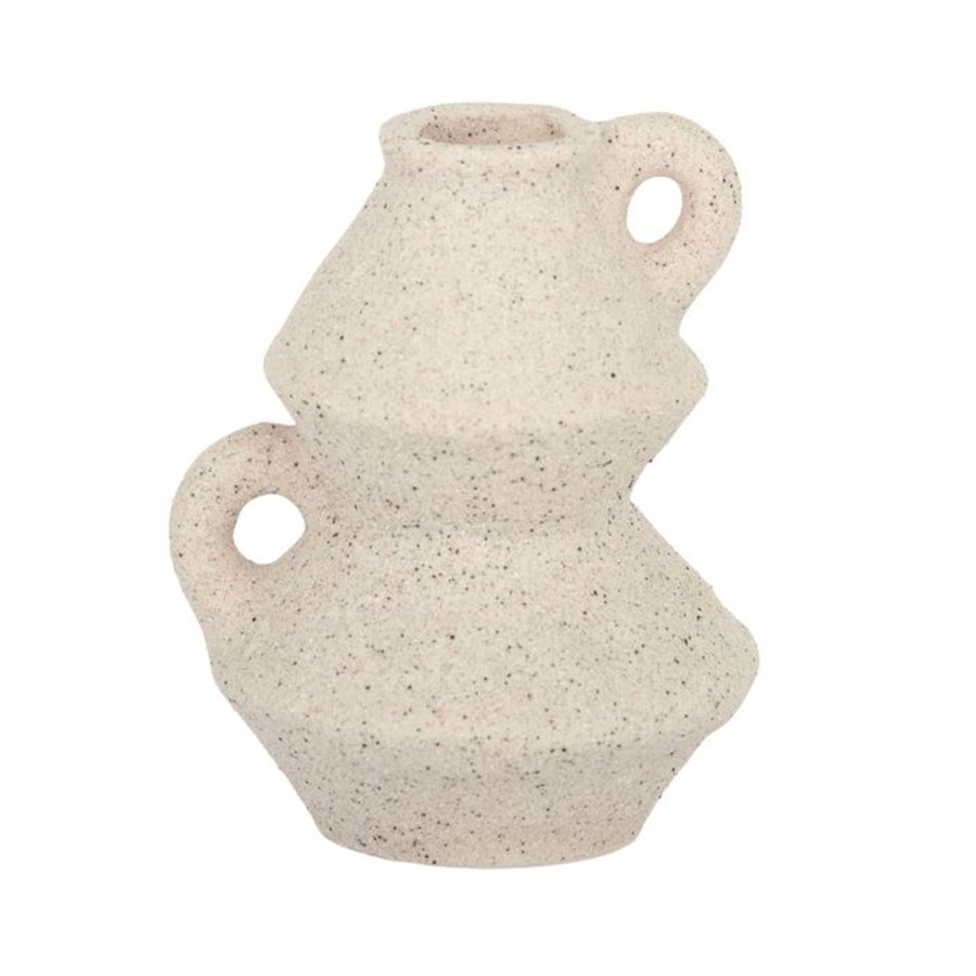 Decor Items | Coast To Coast Home Anu Ceramic Candle Holder - Taupe