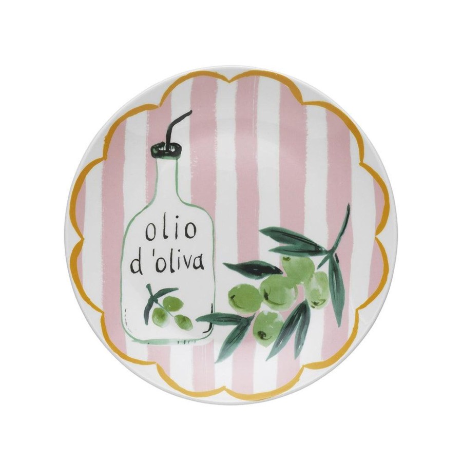 Dining & Entertaining | Ecology Cucina Side Plate 20Cm Olive