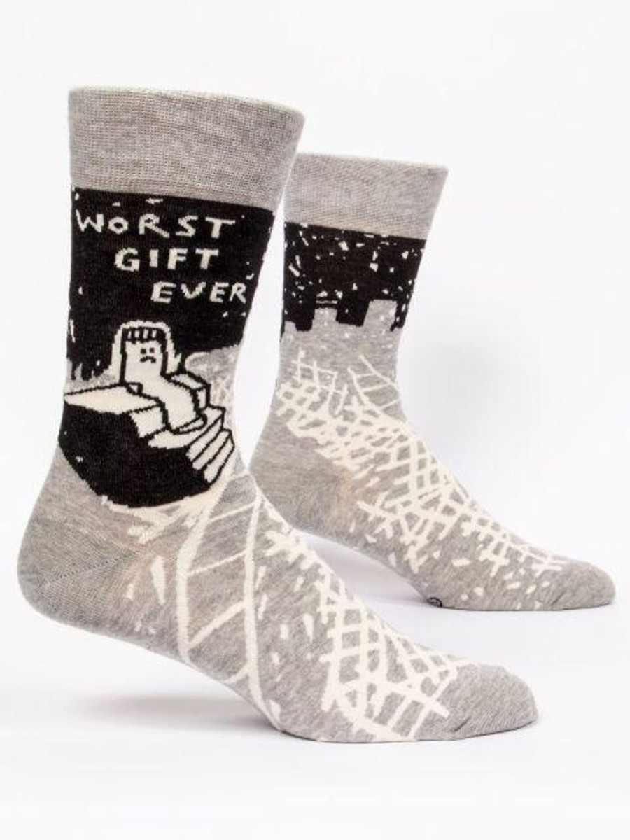 Fun & Games | Blue Q Worst Gift Ever Men'S Crew Socks