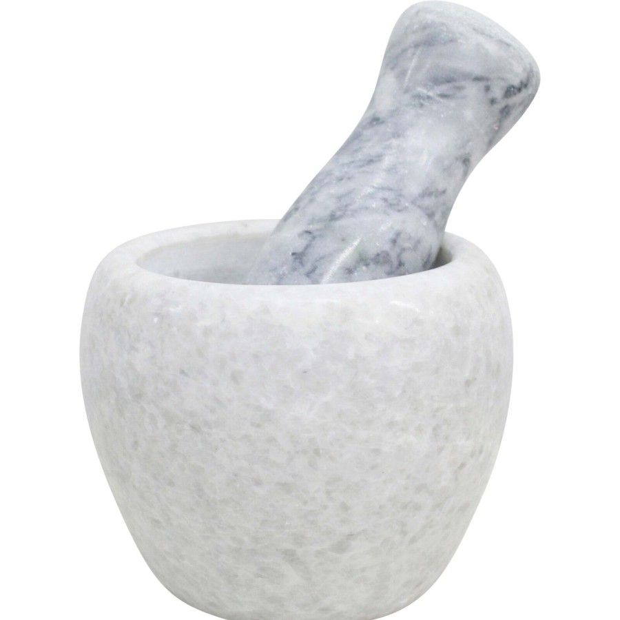 Kitchenware | Lavida Mortar & Pestle White