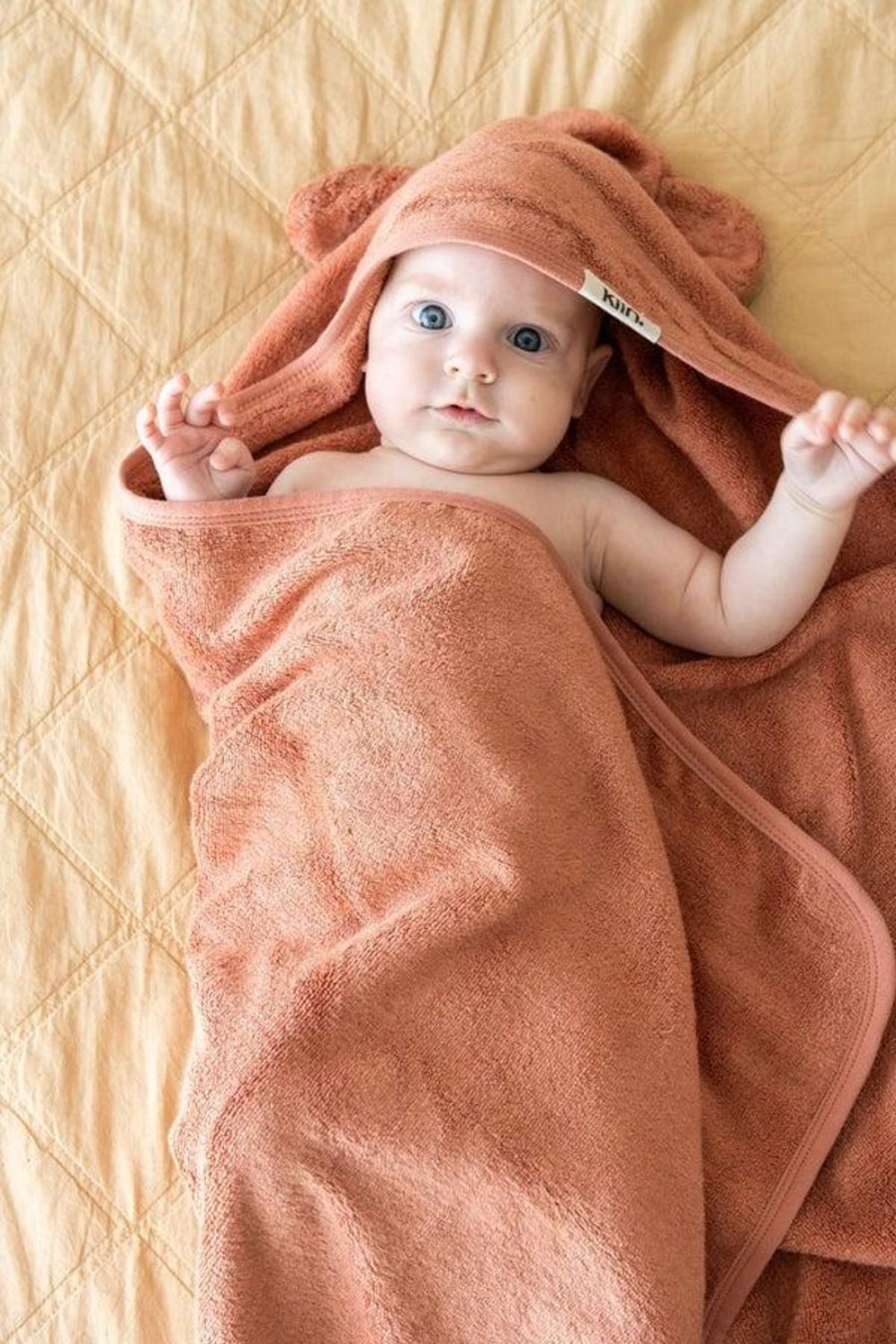 Nursery & Nurture | Kiin Hooded Towel - Blush