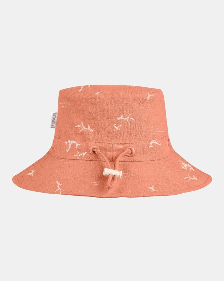 Hats & Beanies | Toshi Sunhat Joyride - Whales Marsala