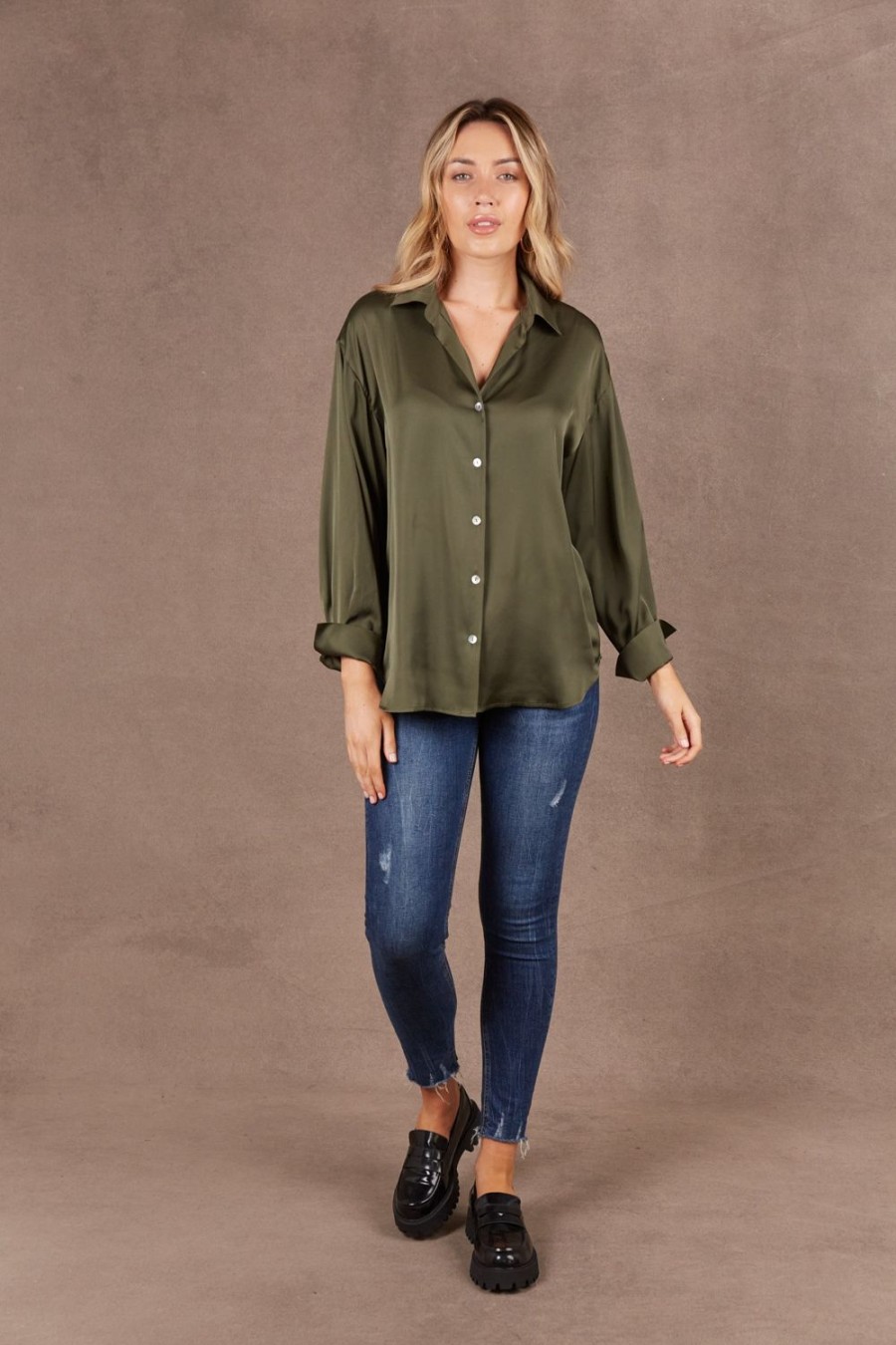 Tops | Eb & Ive Norse Shirt - Aspen