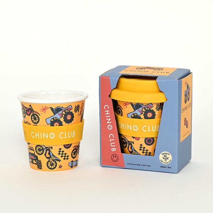 Nursery & Nurture | Chino Club Bamboo Baby Chino Cup - Wheelies