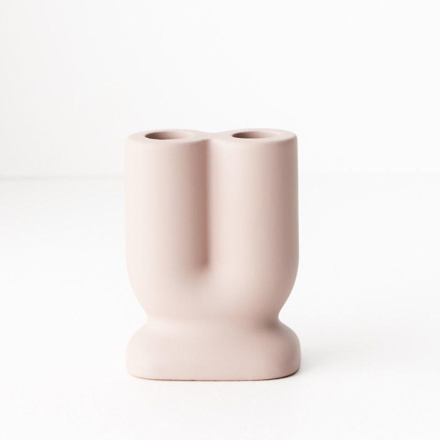 Decor Items | Floral Interiors Candle Holder Isobel - 10.5Cm - Light Pink