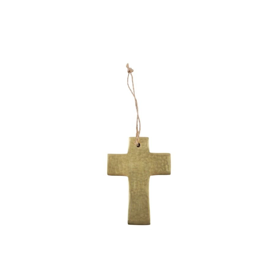 Wall Decor | Coast To Coast Home Filemu Metal Cross 8X11Cm Gold