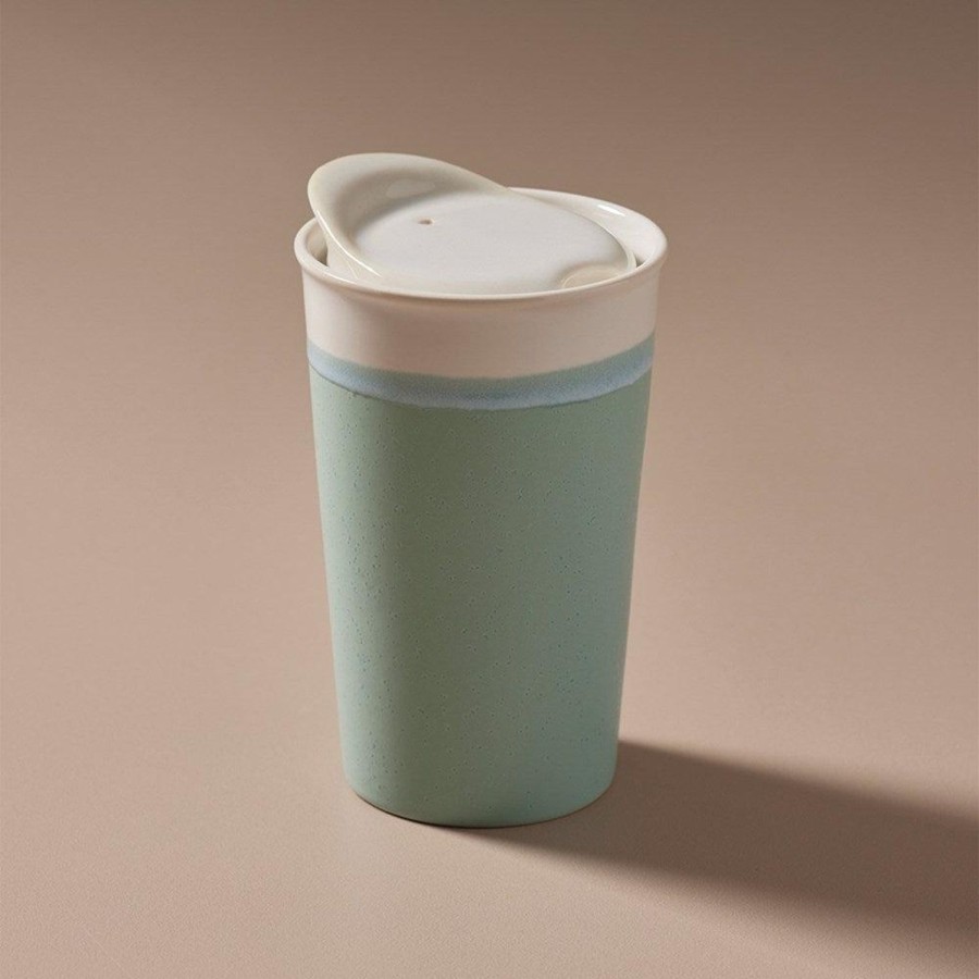 Travel & Outdoors | Indigo Love It'S A Keeper Ceramic Travel Cup - Marine