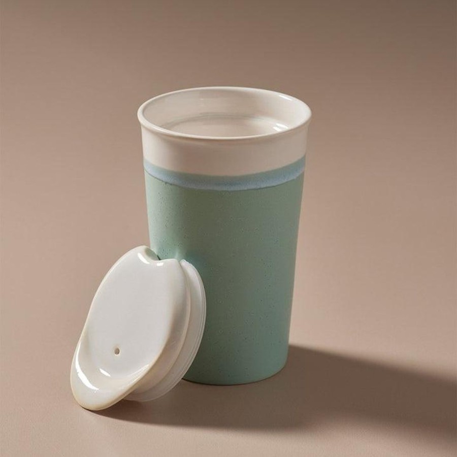 Travel & Outdoors | Indigo Love It'S A Keeper Ceramic Travel Cup - Marine