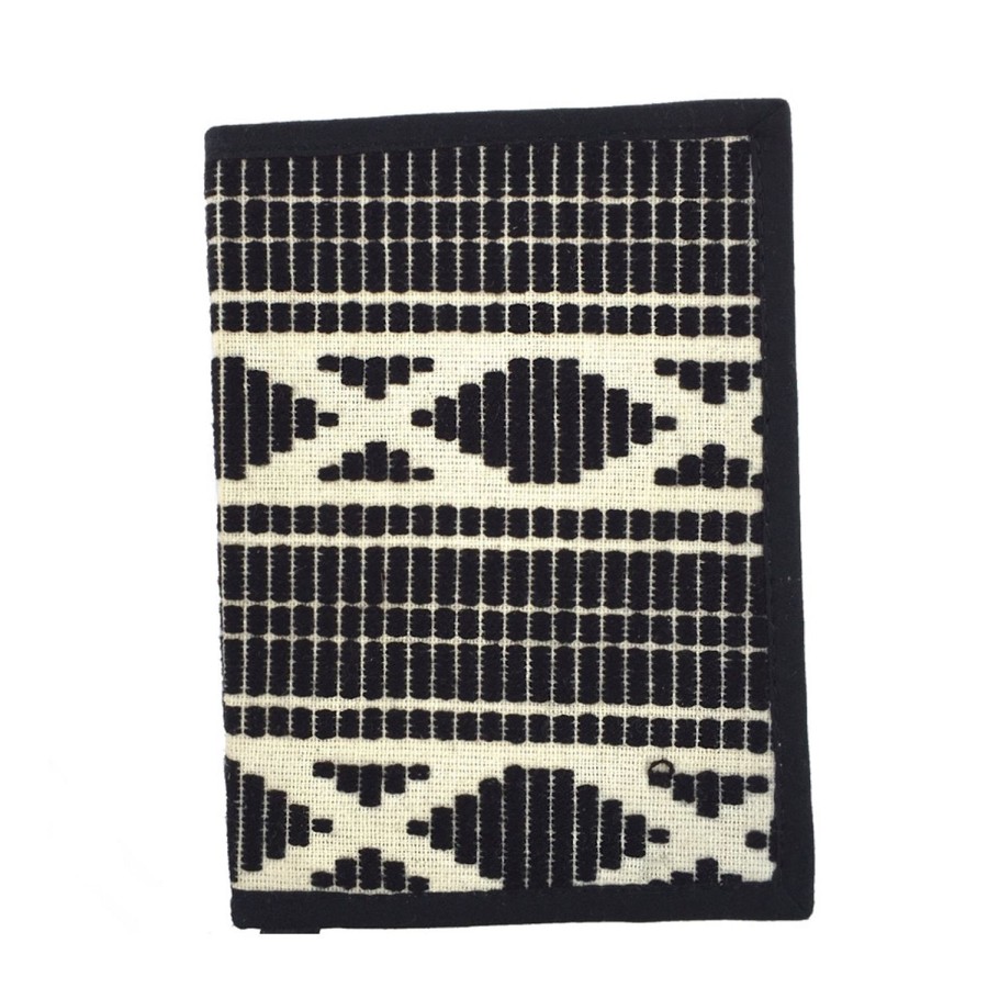 Journals, Books & Calendars | NERO Woven Inca Notebook Black