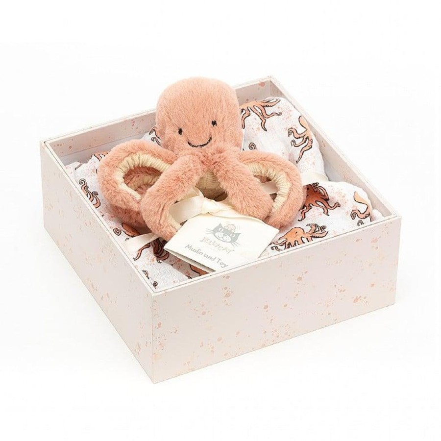 Toys | Jelly Cat Odell Octopus Gift Set