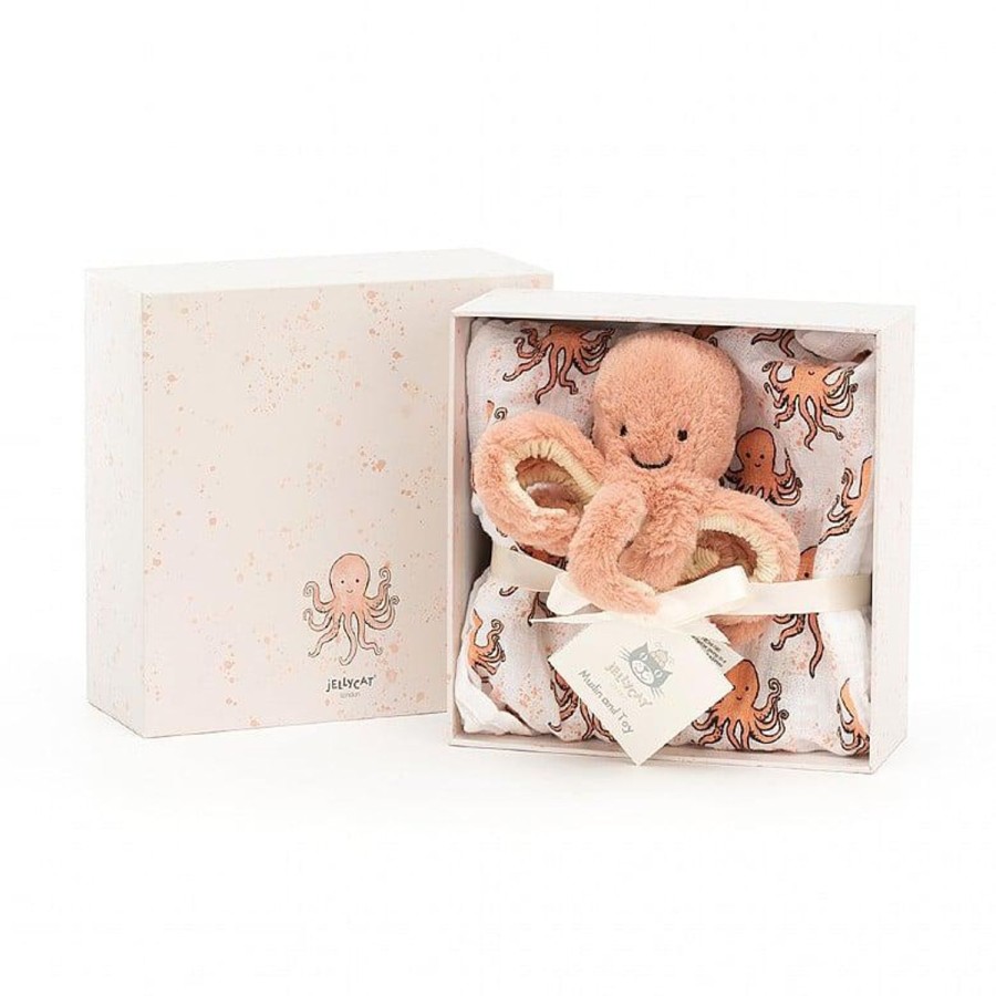 Toys | Jelly Cat Odell Octopus Gift Set