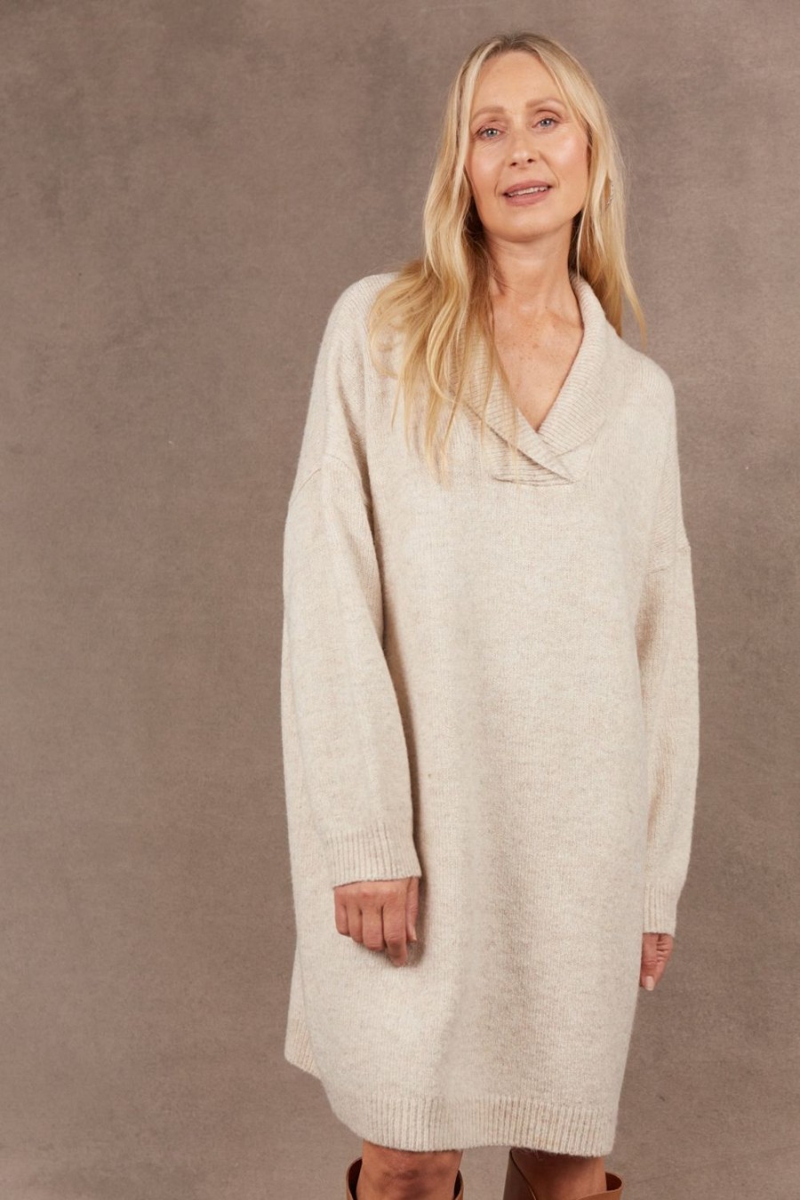 Dresses | Eb & Ive Paarl Top/Dress - Oat