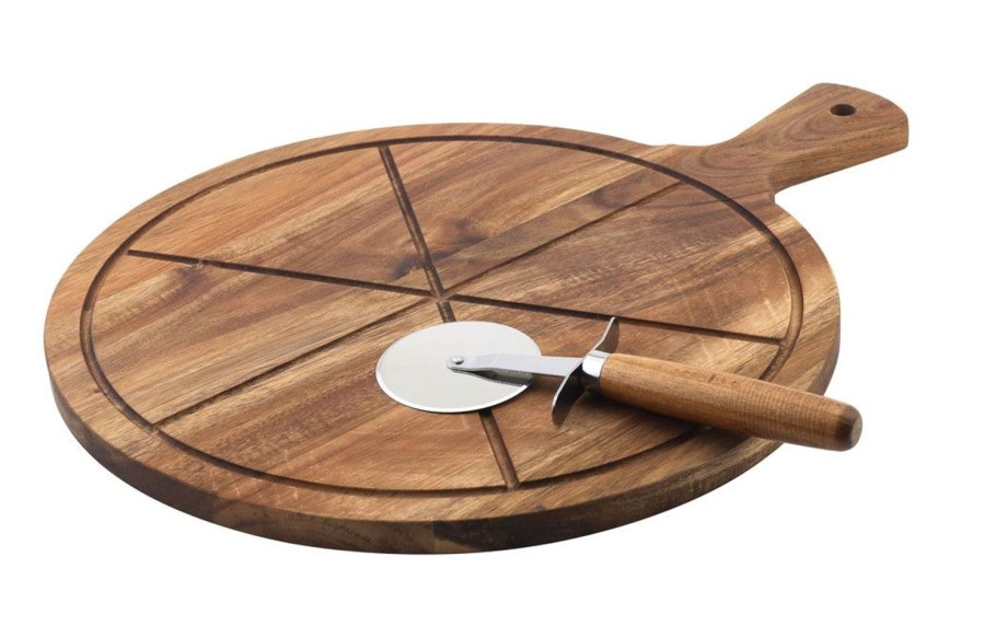 Dining & Entertaining | Not specified Flinders Pizza Board & Wheel 2Pce