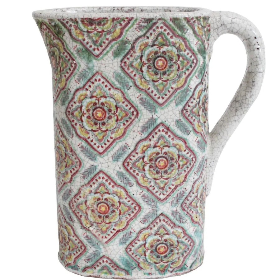 Pots, Planters & Vases | Lavida Oval Jug - Fiesta