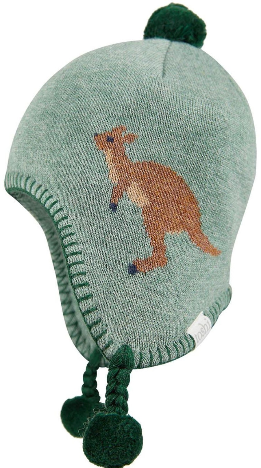 Hats & Beanies | Toshi Organic Earmuff Storytime Wallaby