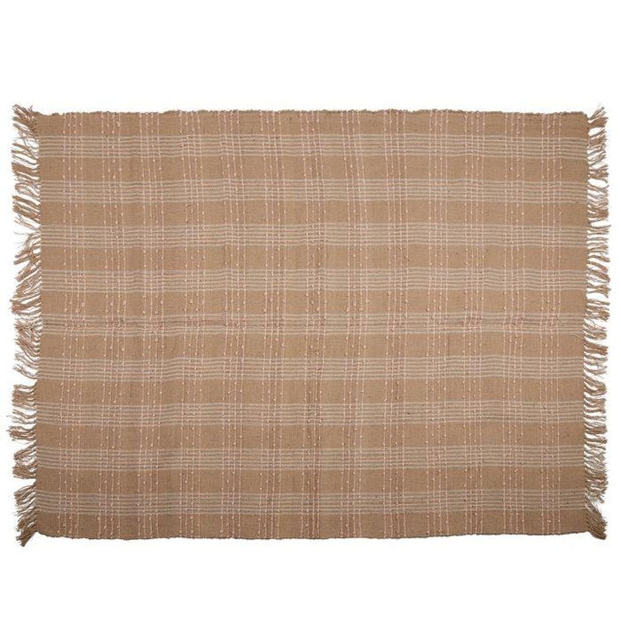 Floor Rugs & Doormats | Coast To Coast Home Meg Jute/Cotton Rug Large - Natural/Nude