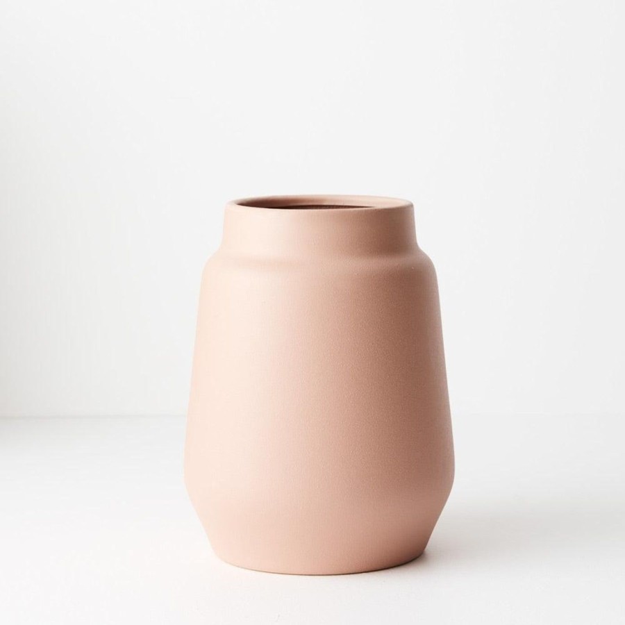 Pots, Planters & Vases | Floral Interiors Vase Paquita 23Cm - Salmon