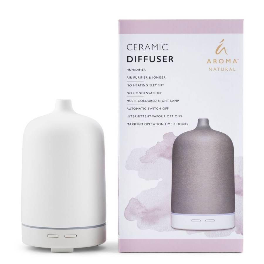 Beauty & Well-Being | Tilley Aroma Natural Ceramic Diffuser - White