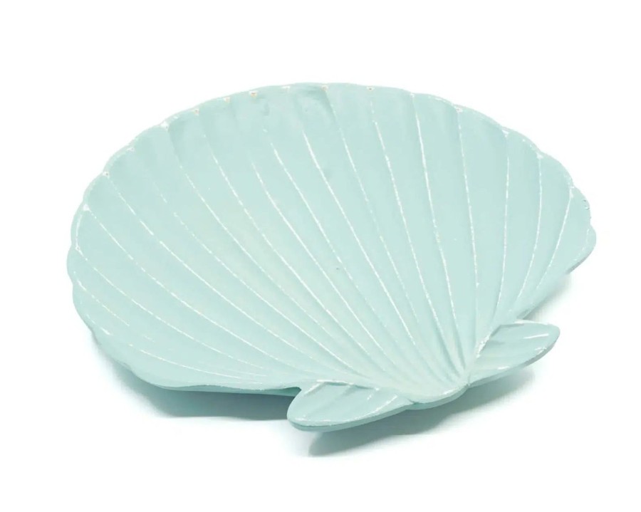 Decor Items | Rayell Trinket Tray - Calico Seashell - Sage