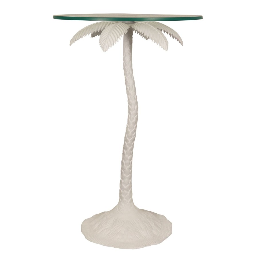 Furniture | Madras Link Palm Tree White Table