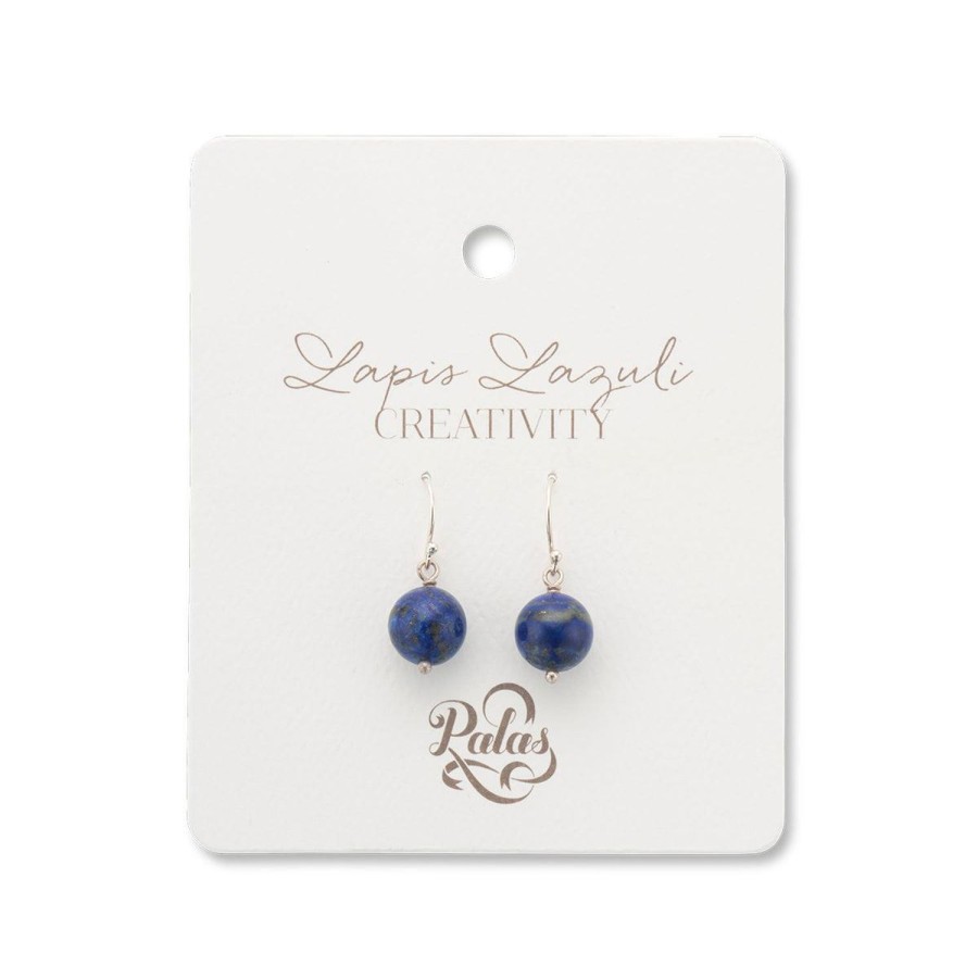 Jewellery | Palas Lapis Lazuli Healing Gem Earrings