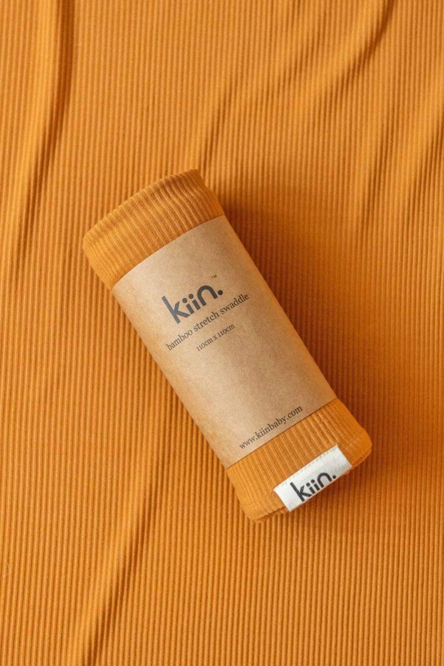 Nursery & Nurture | Kiin Bamboo Stretch Swaddle - Caramel