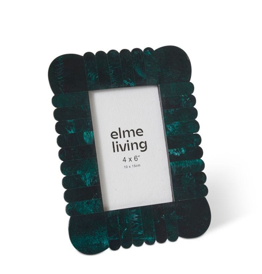 Decor Items | Elme Living Senan 4X6" Photo Frame - Green