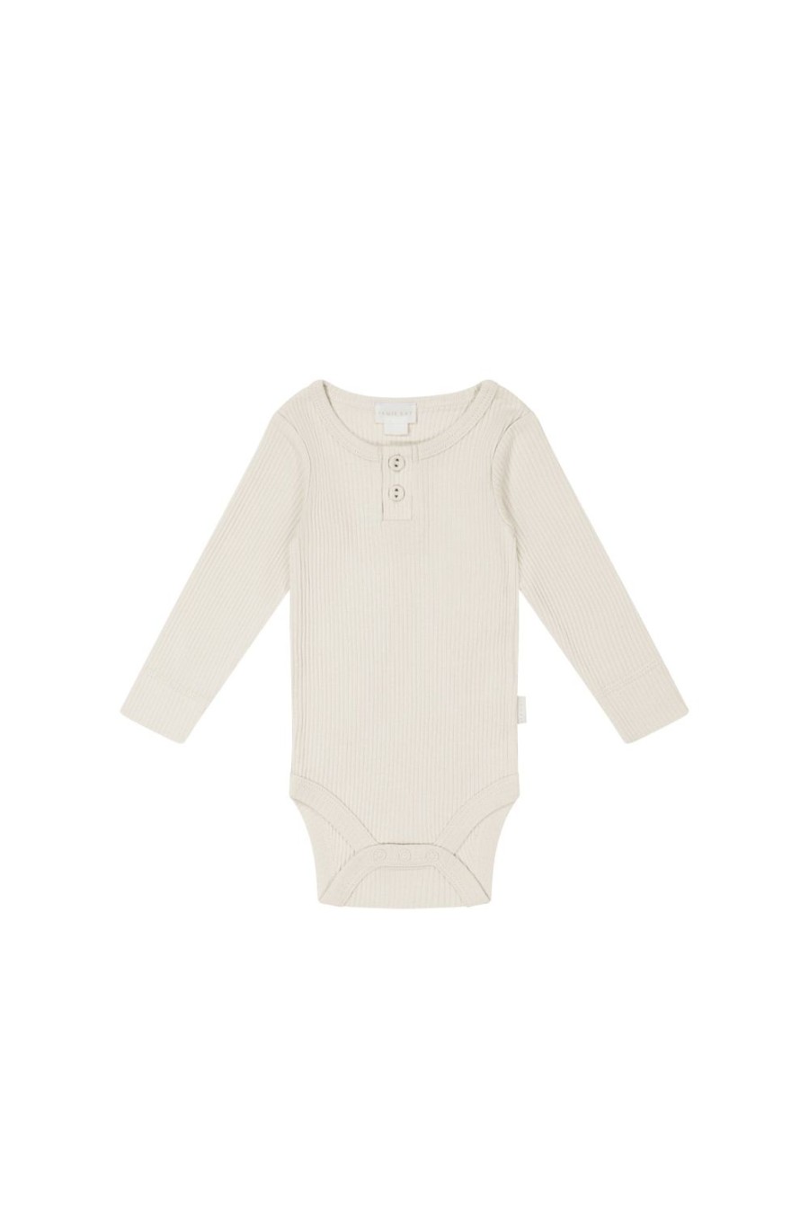 Clothing & Accessories | Jamie Kay Organic Fine Rib Bodysuit - Milk