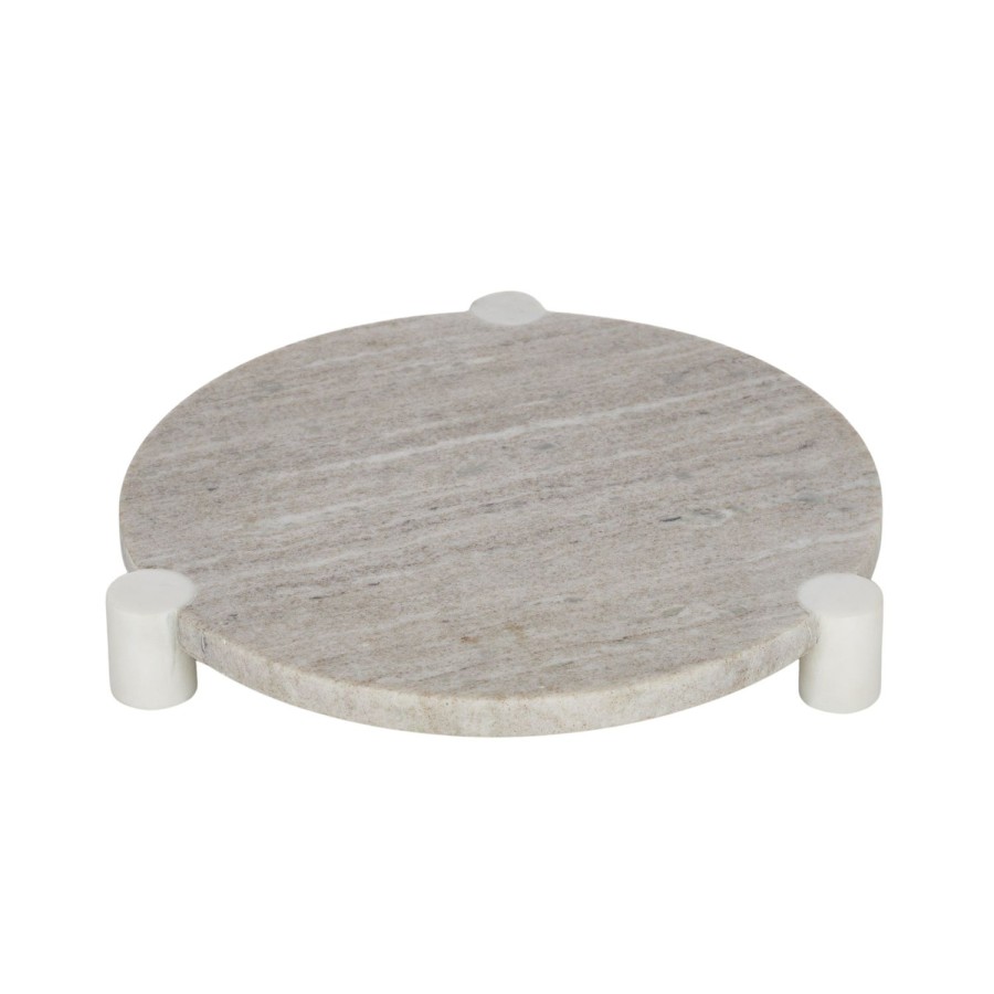 Dining & Entertaining | Coast To Coast Home Kitson Round Marble Board 30Cm Beige