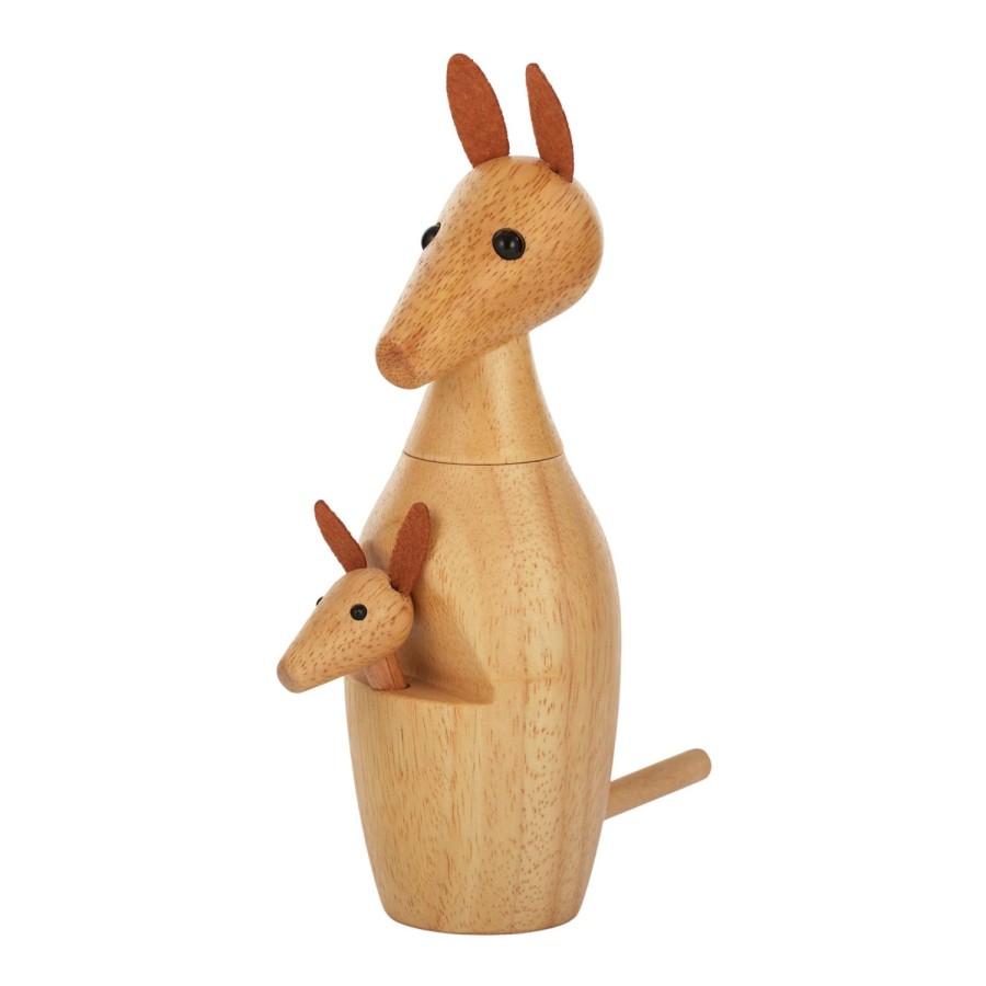 Kitchenware | Coast To Coast Home Karen Koala Wood Pepper Mill 7X16Cm