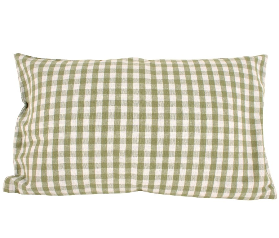 Soft Furnishings | Maine & Crawford Cyrilla Cotton Gingham Filled Cushion 50X30Cm