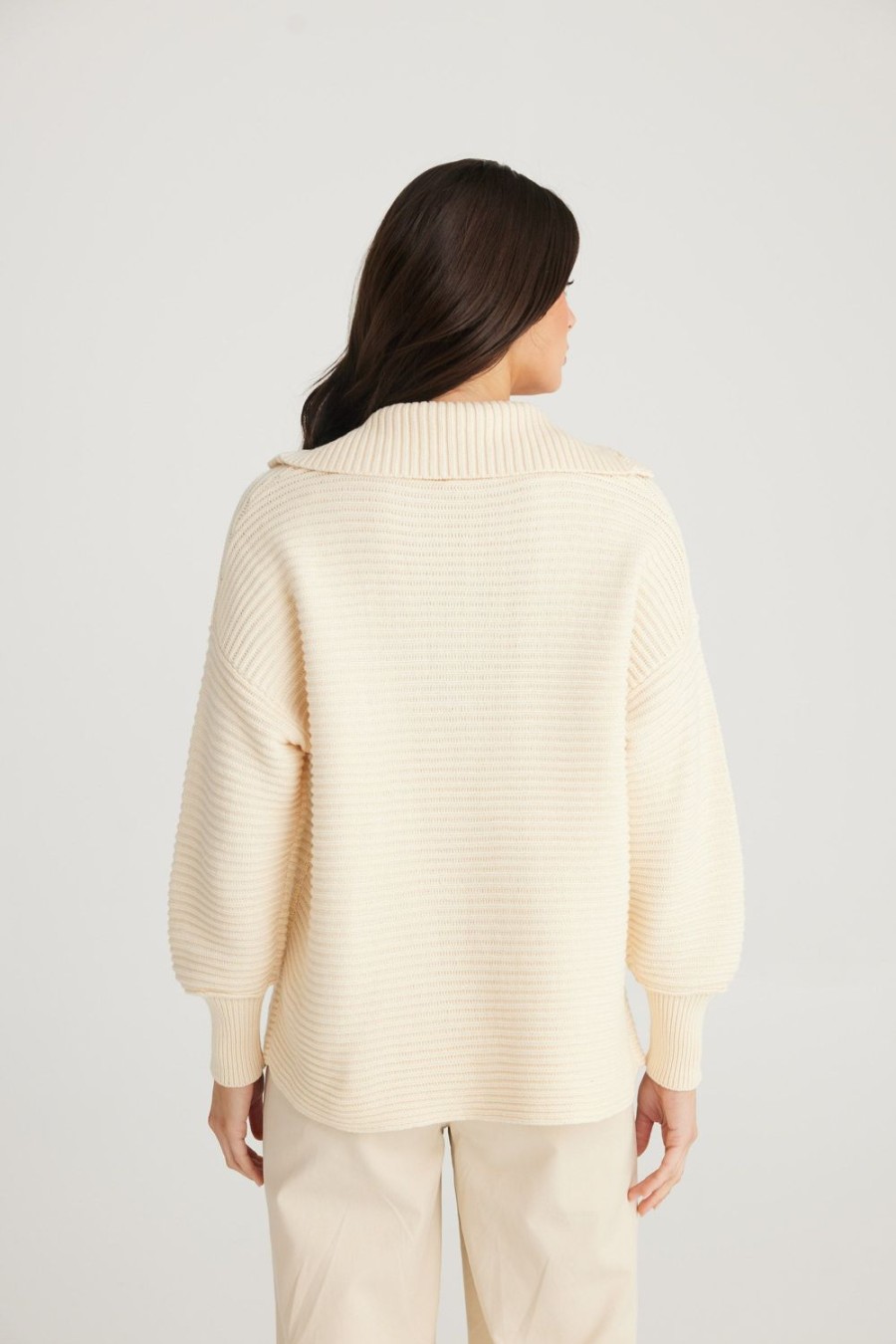 Knitwear & Jumpers | Talisman Belmont Knit - Cream