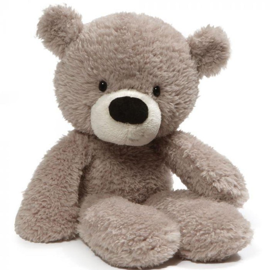 Toys | Gund Fuzzy Grey Bear - 34Cm