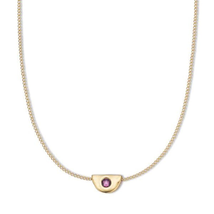 Jewellery | Palas February Amethyst Birthstone Necklace