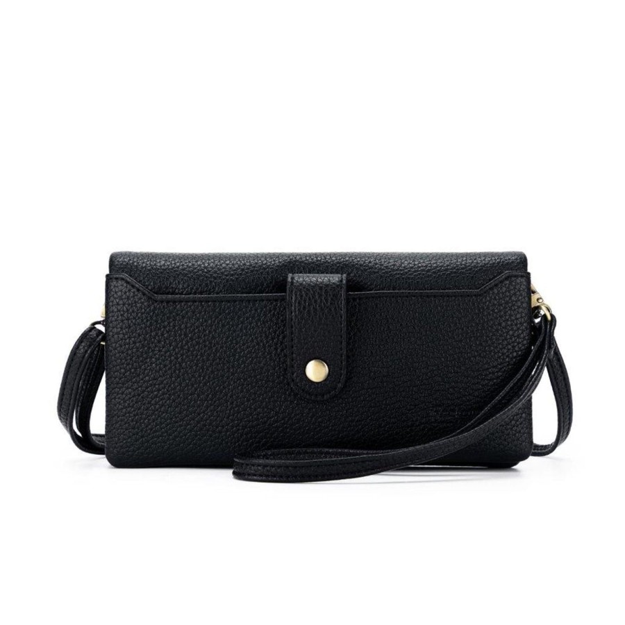 Bags & Clutches | Black Caviar Designs Evie Wallet - Black